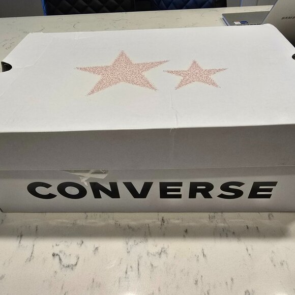 Converse x Turnstile One Star Pro White Skate Shoes PINK WHITE MEN'S 10 NEW - Picture 8 of 8